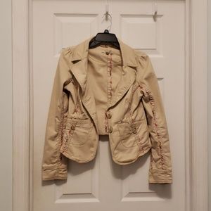 Free People Khaki Jacket